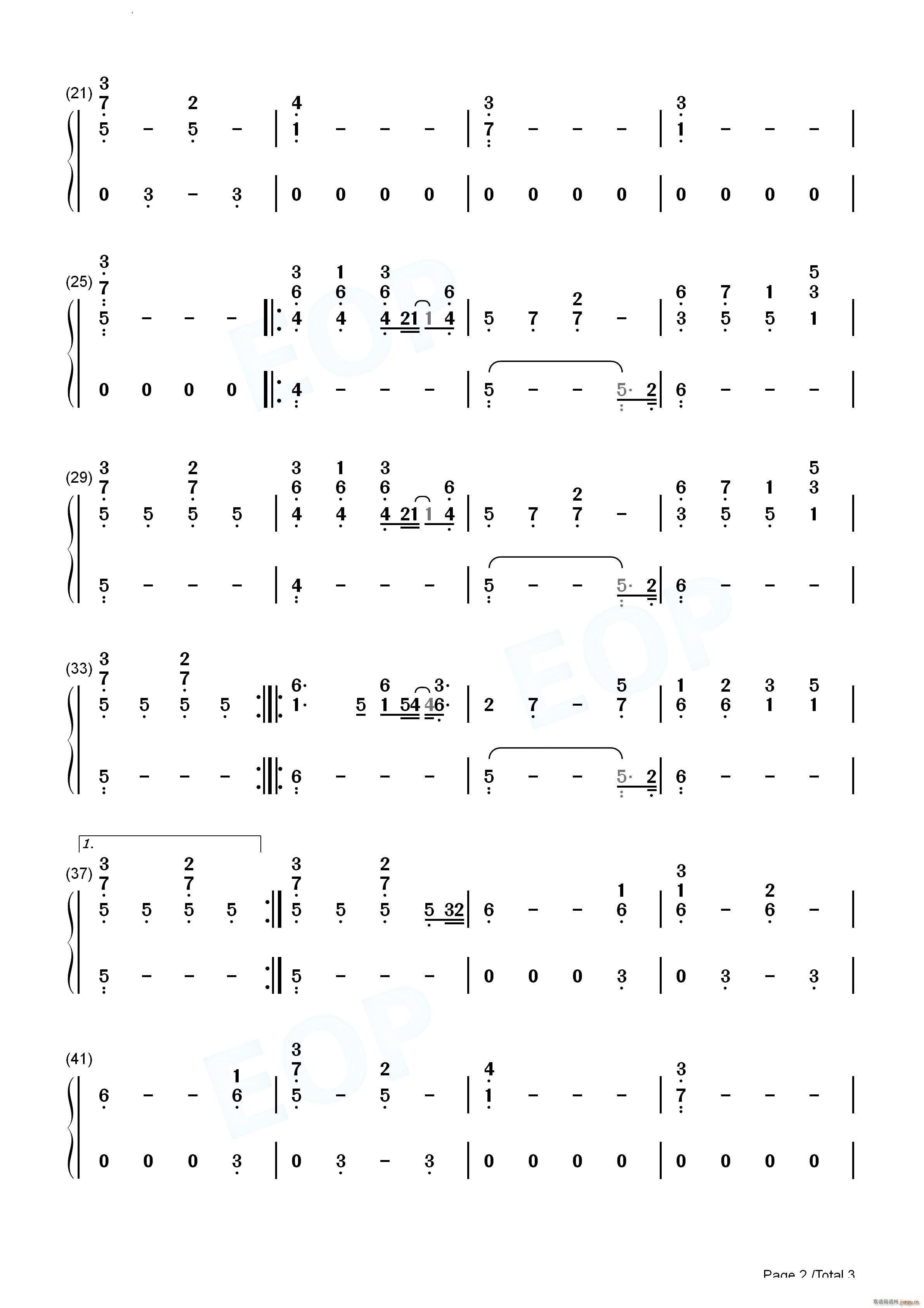 Mystery of Love爱的奥秘请以你的名字呼唤我插曲(钢琴谱)7