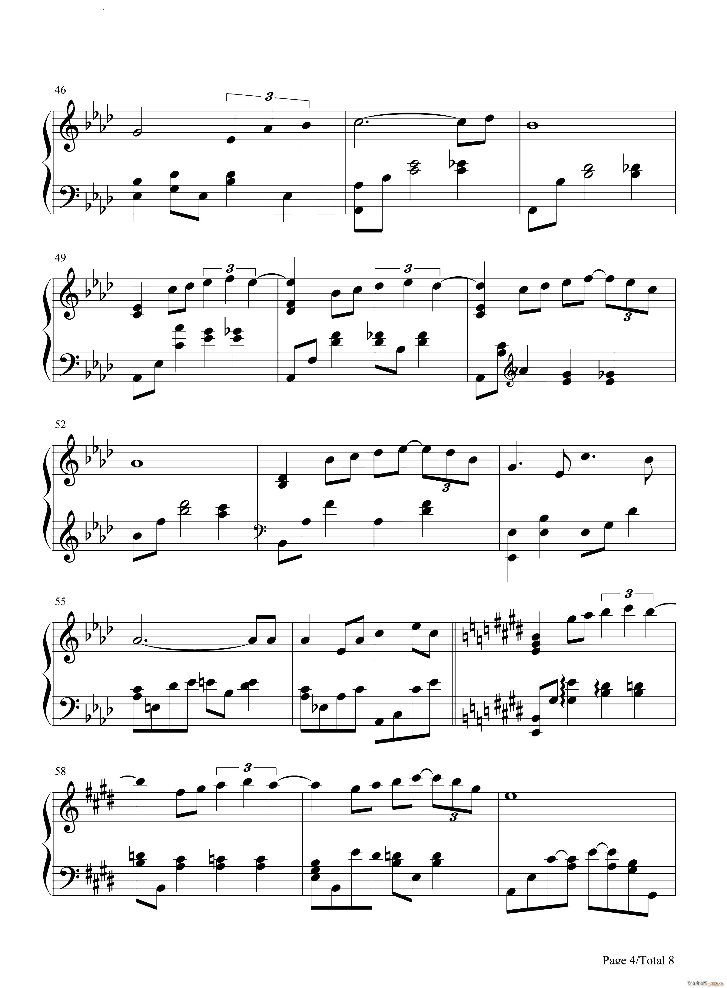 夏日梦舞Summer Daydreams(钢琴谱)5