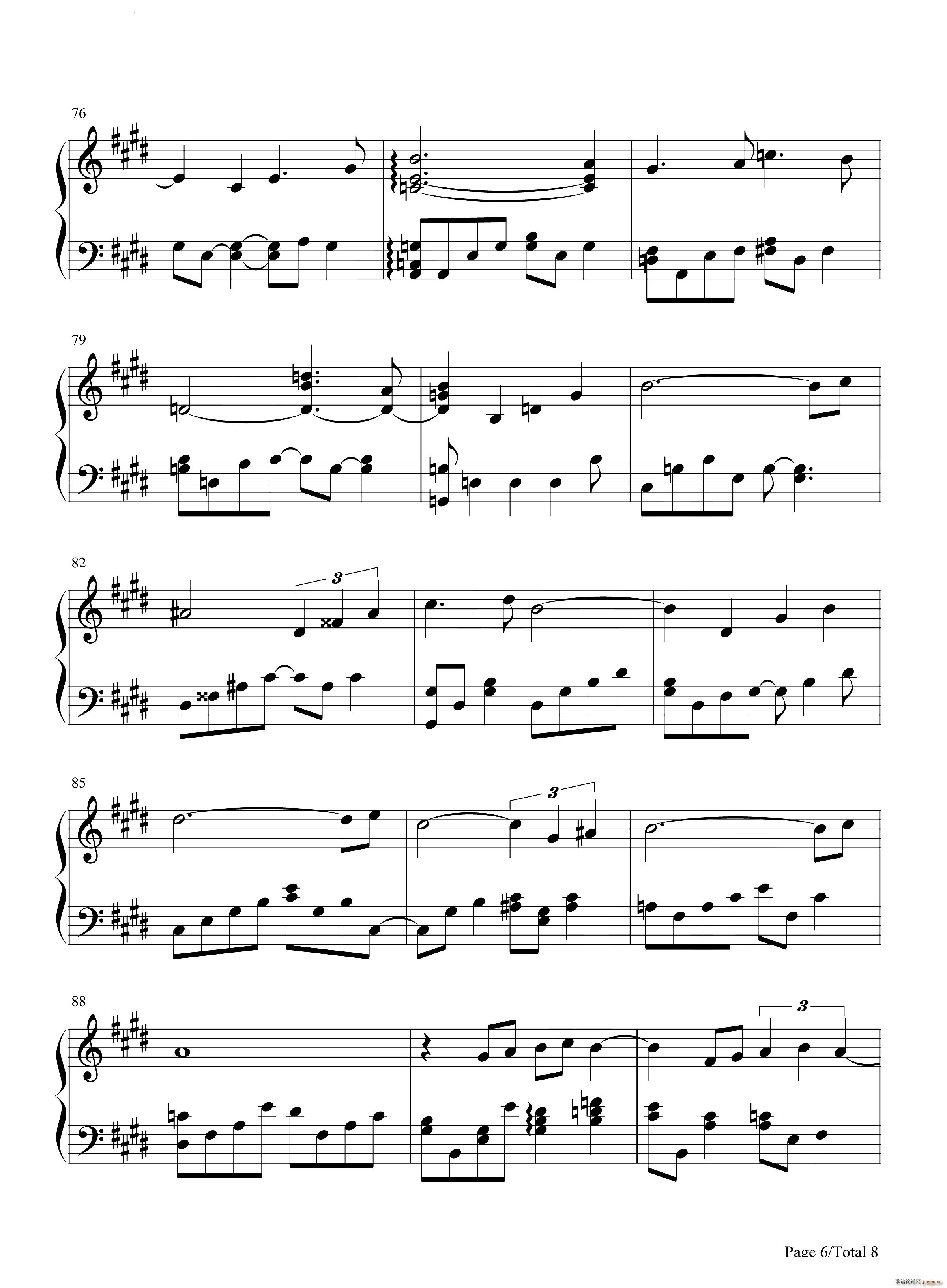 夏日梦舞Summer Daydreams(钢琴谱)7