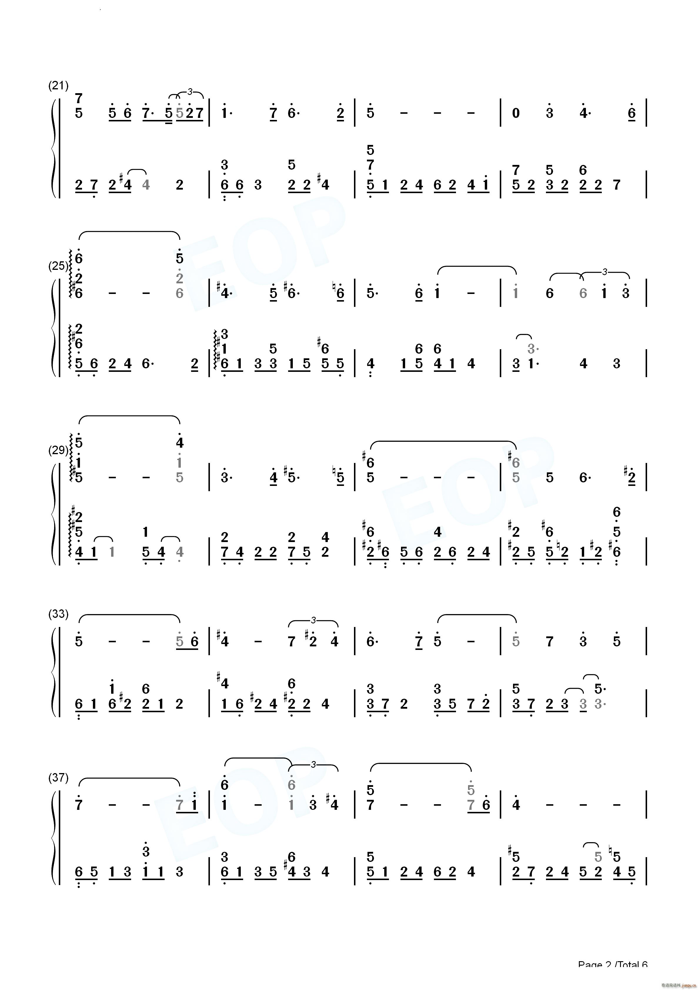 夏日梦舞Summer Daydreams(钢琴谱)11