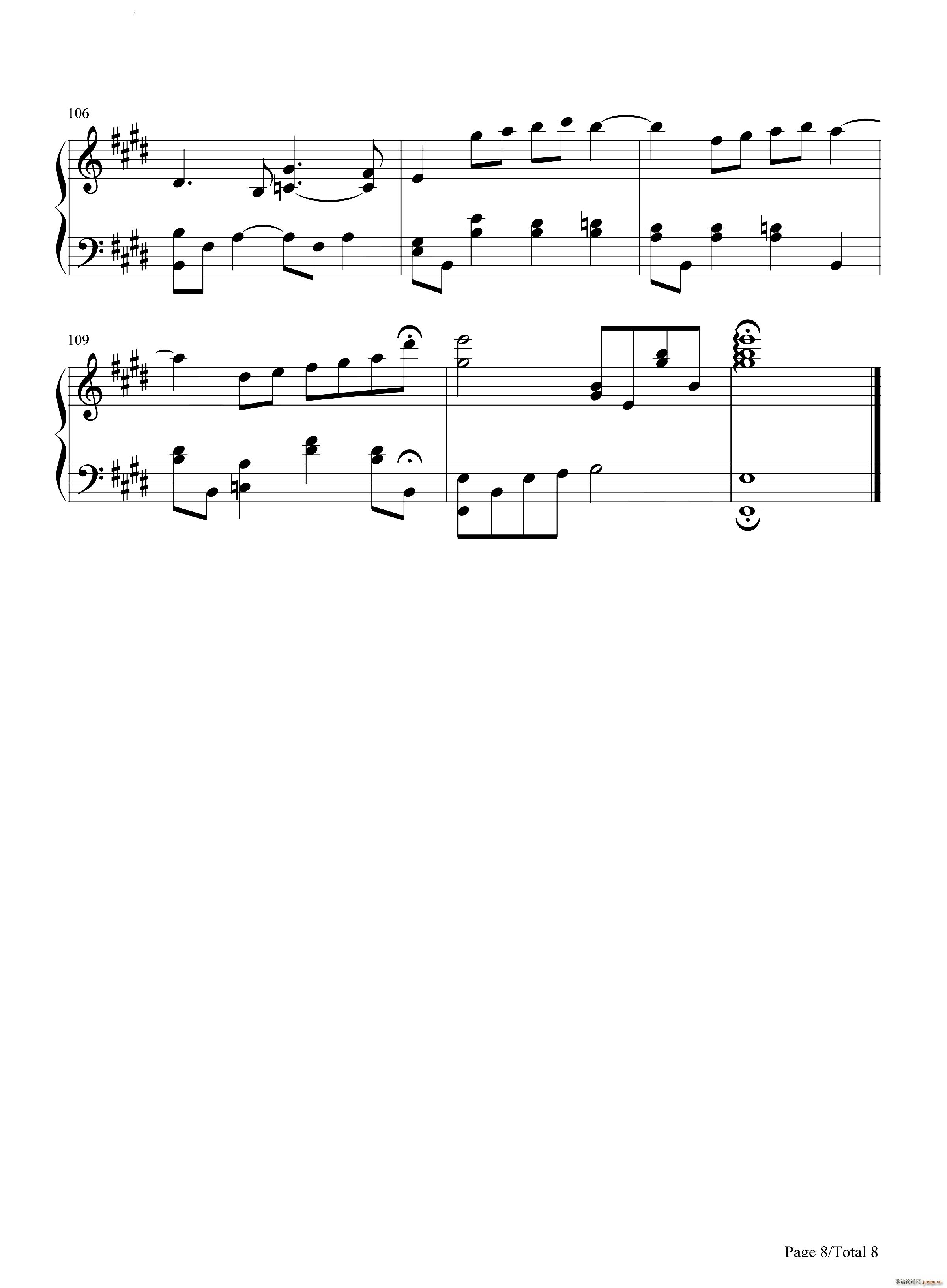 夏日梦舞Summer Daydreams(钢琴谱)9