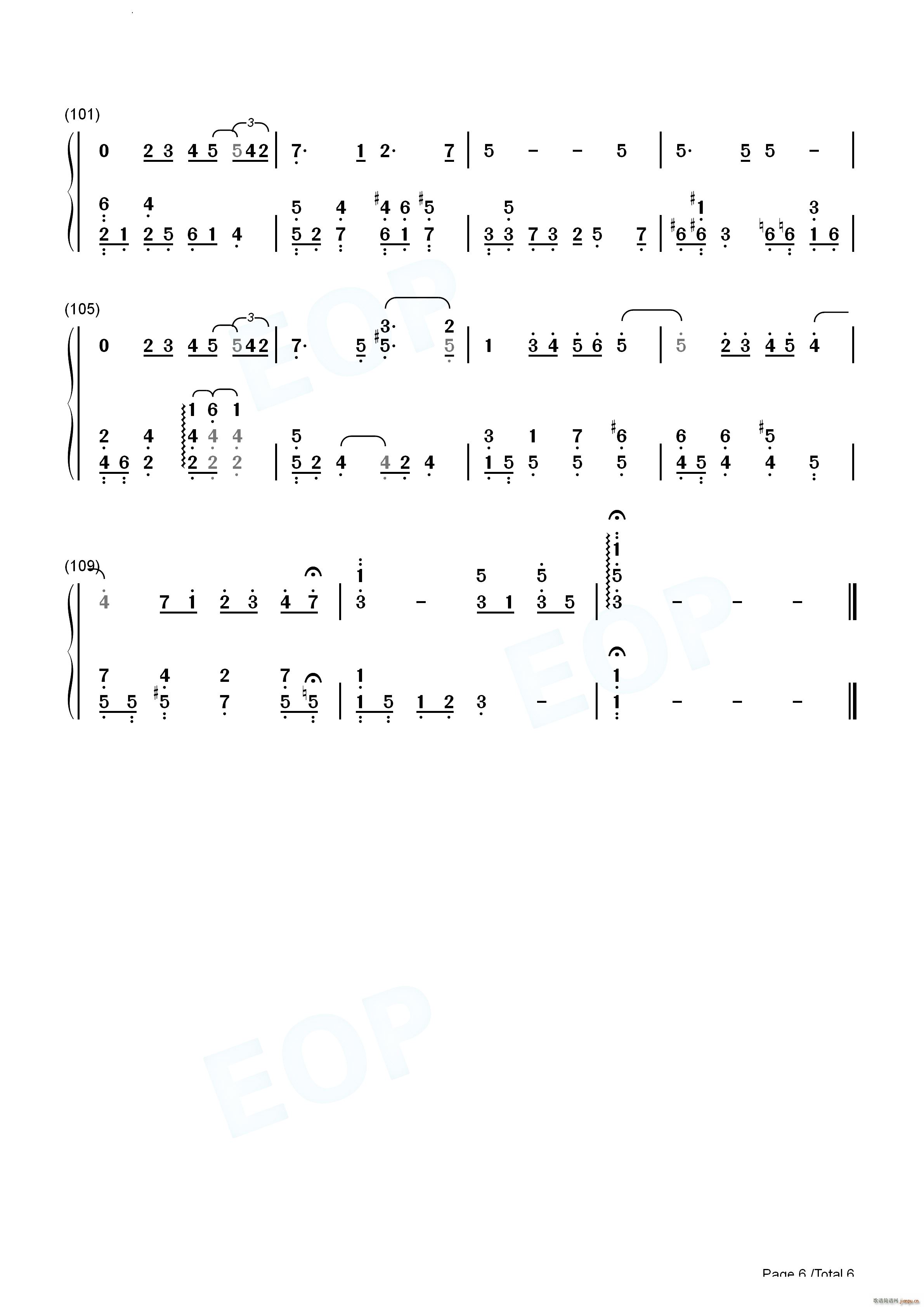 夏日梦舞Summer Daydreams(钢琴谱)15