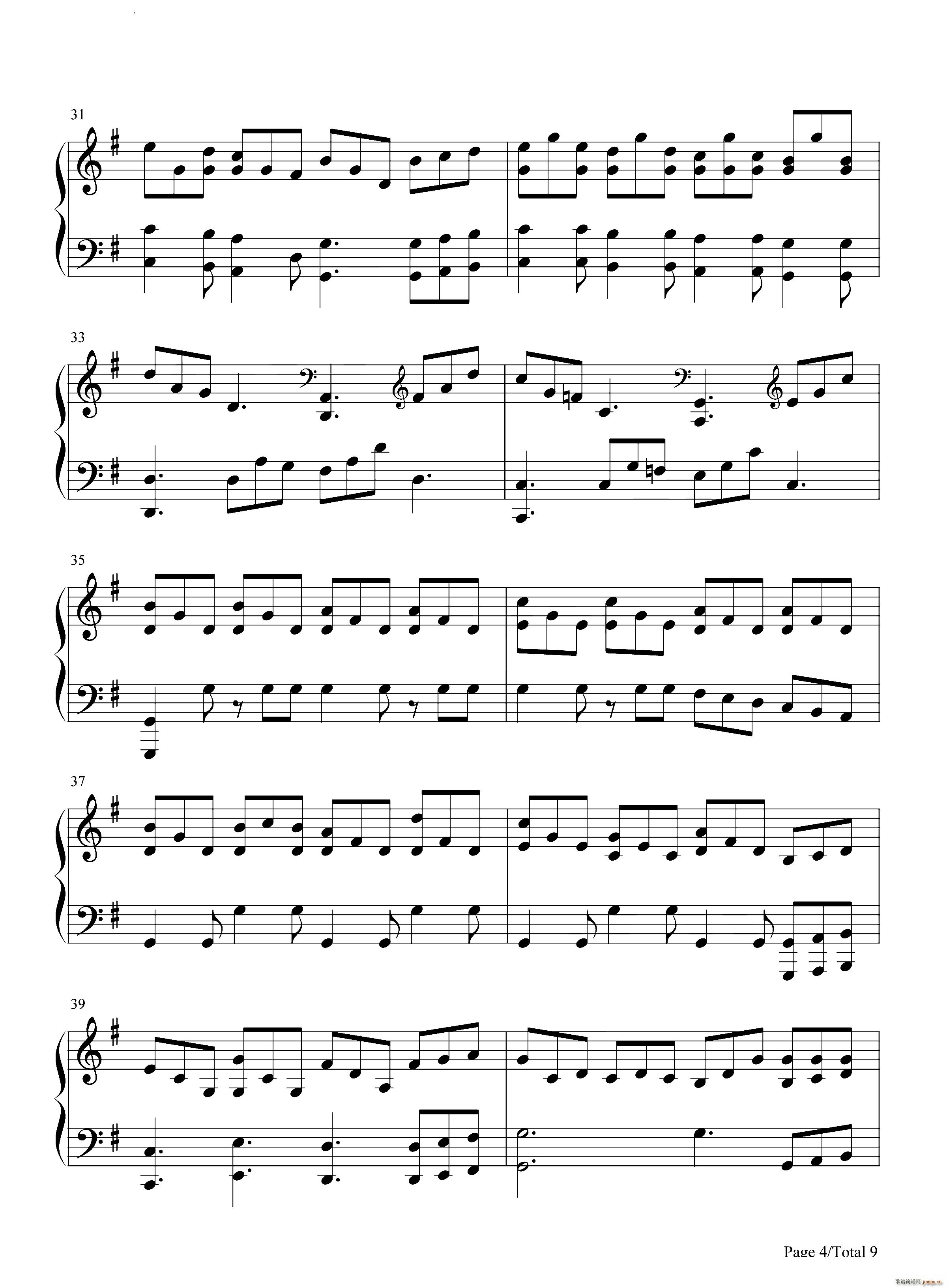 WaterfallJon The Piano Guys(钢琴谱)5