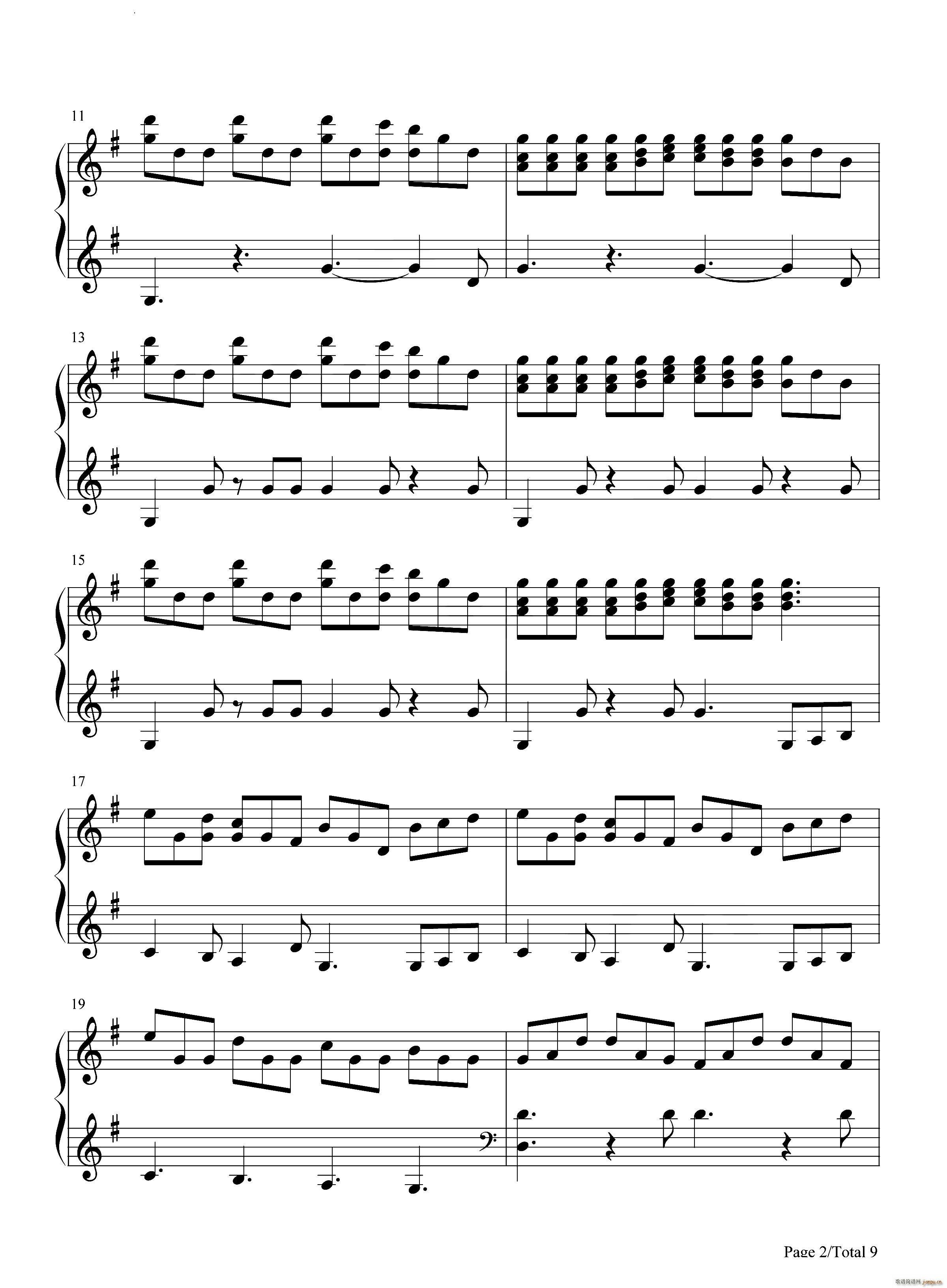 WaterfallJon The Piano Guys(钢琴谱)3