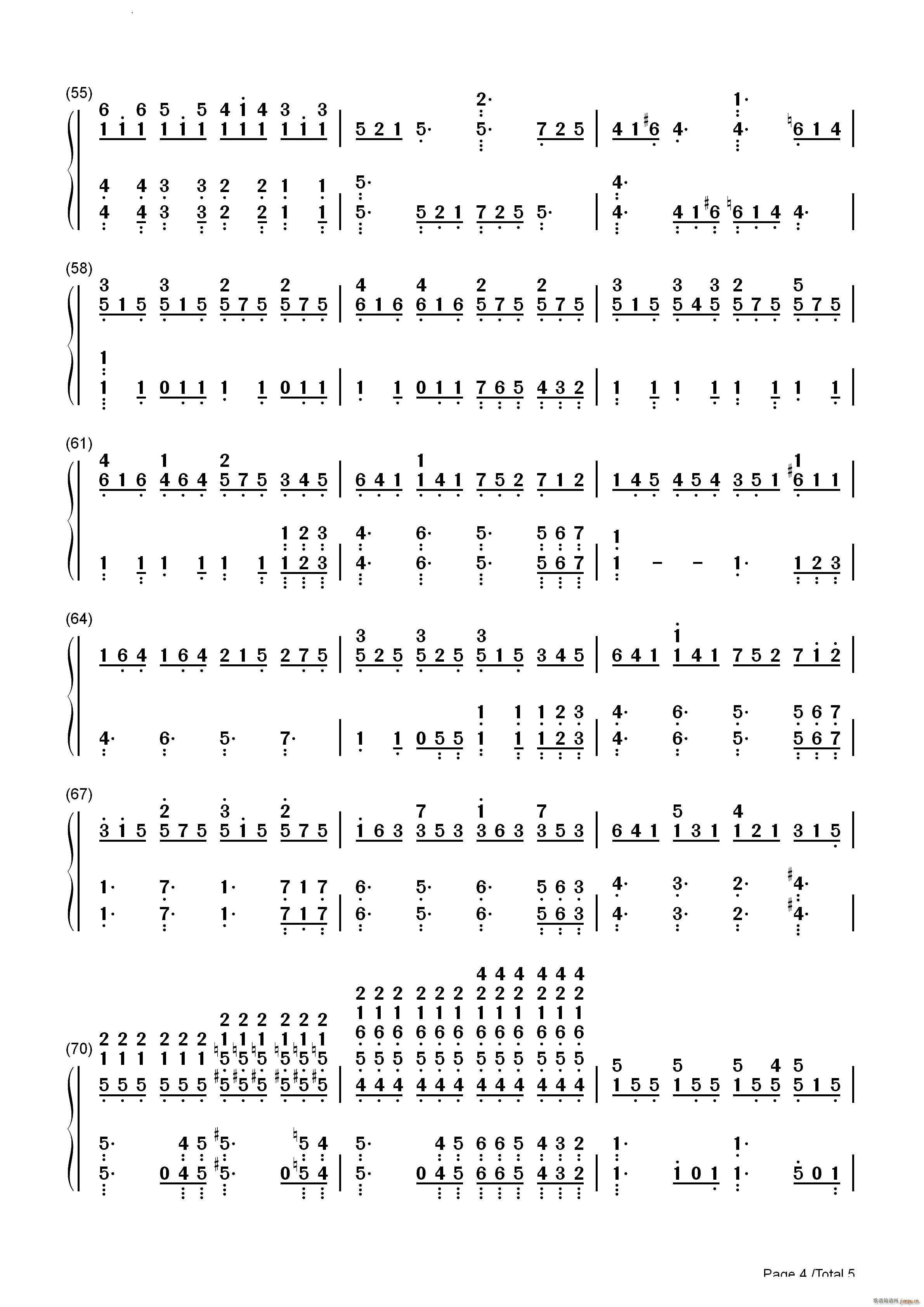 WaterfallJon The Piano Guys(钢琴谱)14