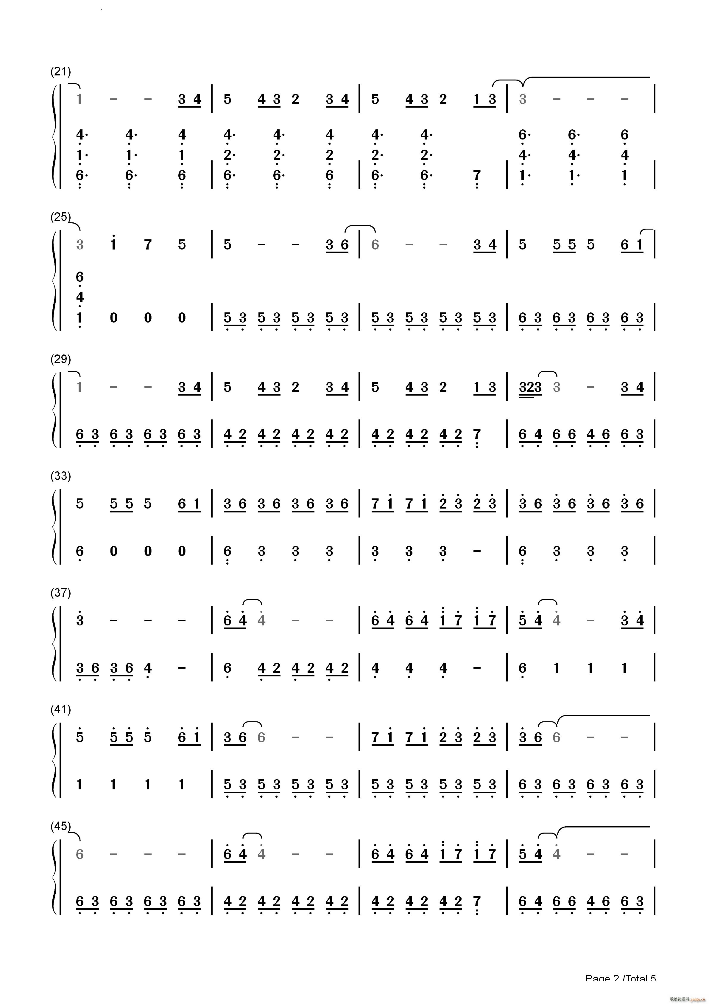 MiracleCalvin Harris ft Ellie Goulding(钢琴谱)9