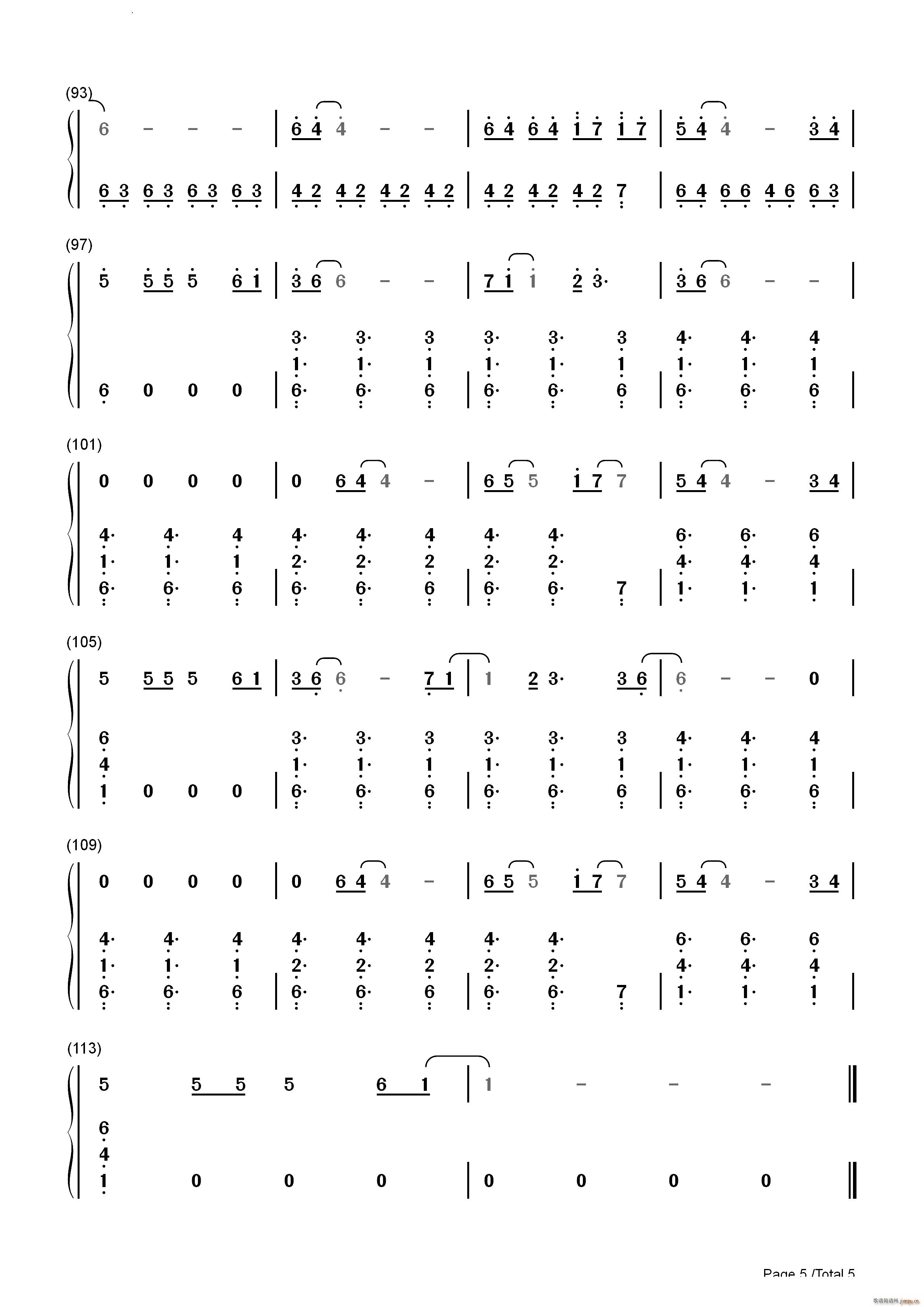 MiracleCalvin Harris ft Ellie Goulding(钢琴谱)12