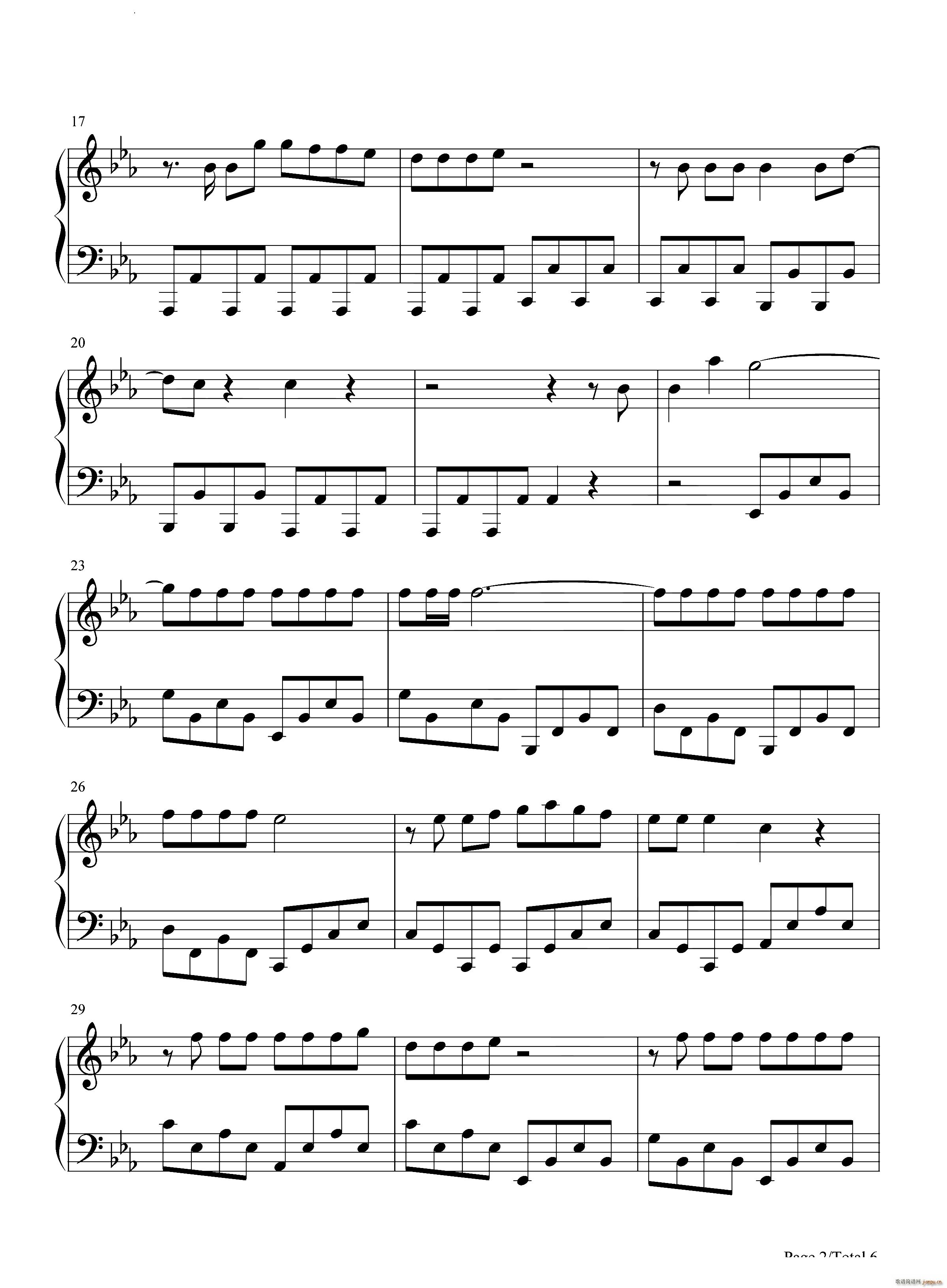 Wish You the Best(钢琴谱)3