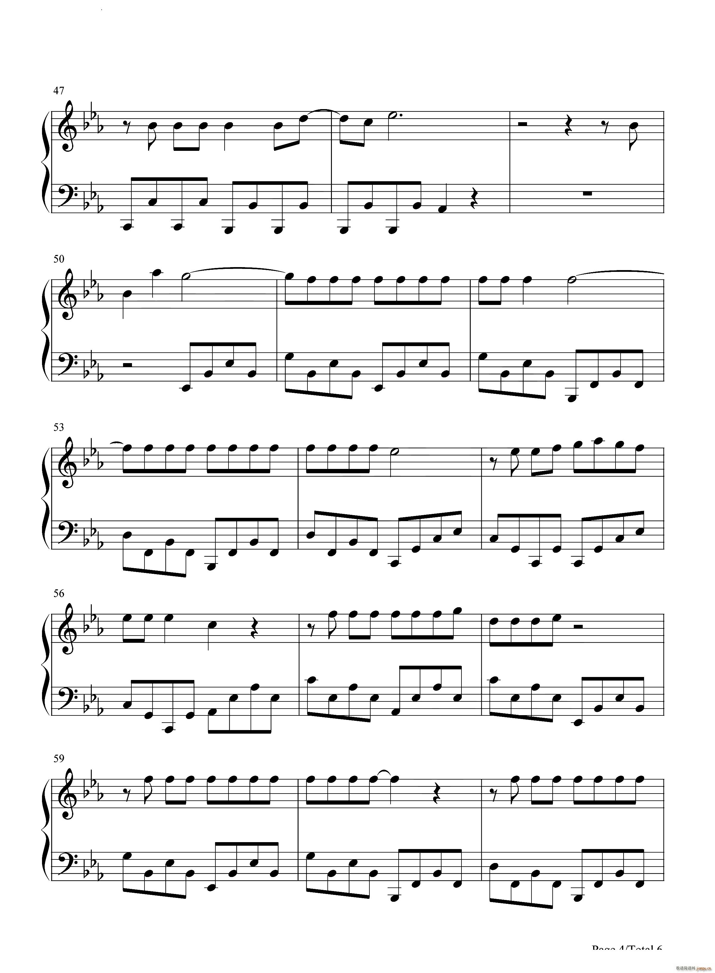 Wish You the Best(钢琴谱)5