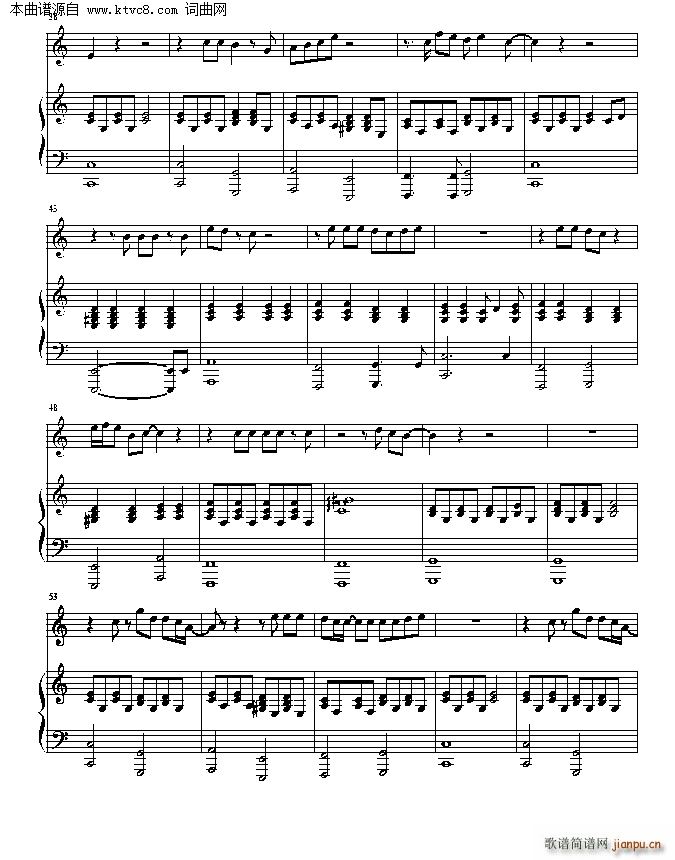 再谈记忆Say It Again(钢琴谱)3