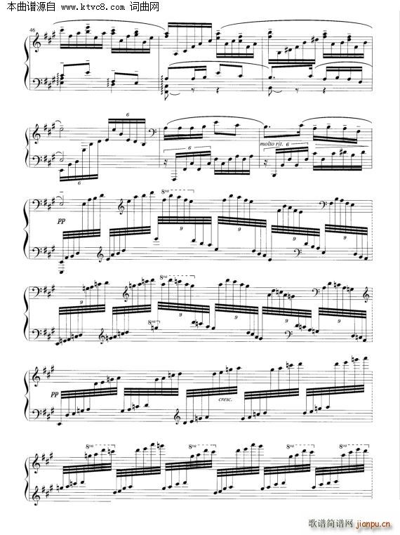 Liuyang River(钢琴谱)3