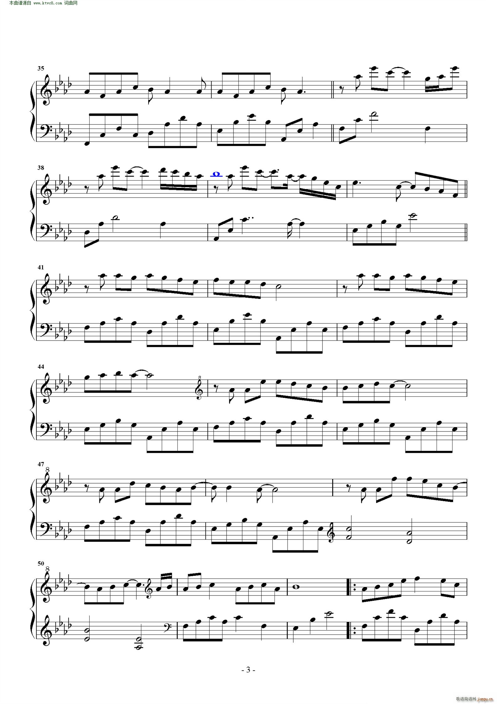 给未来(钢琴谱)3