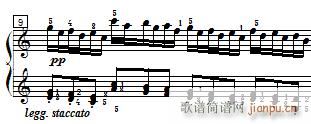车尔尼 钢琴快速练习曲 Czerny 299 第11首 及练习提示(钢琴谱)8
