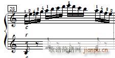 车尔尼 钢琴快速练习曲 Czerny 299 第5首 及练习提示(钢琴谱)9