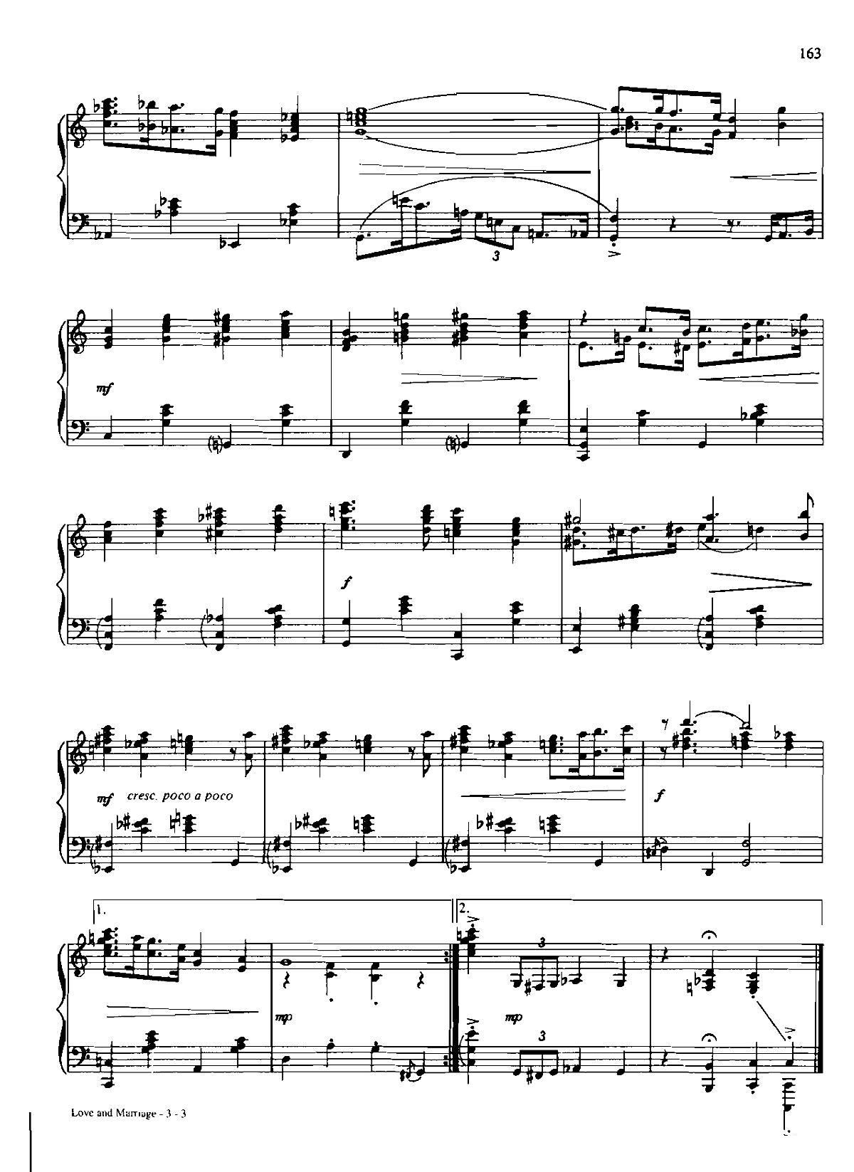 LOVE AND MARRIAGE Dan Coates 流行情调 集(钢琴谱)3