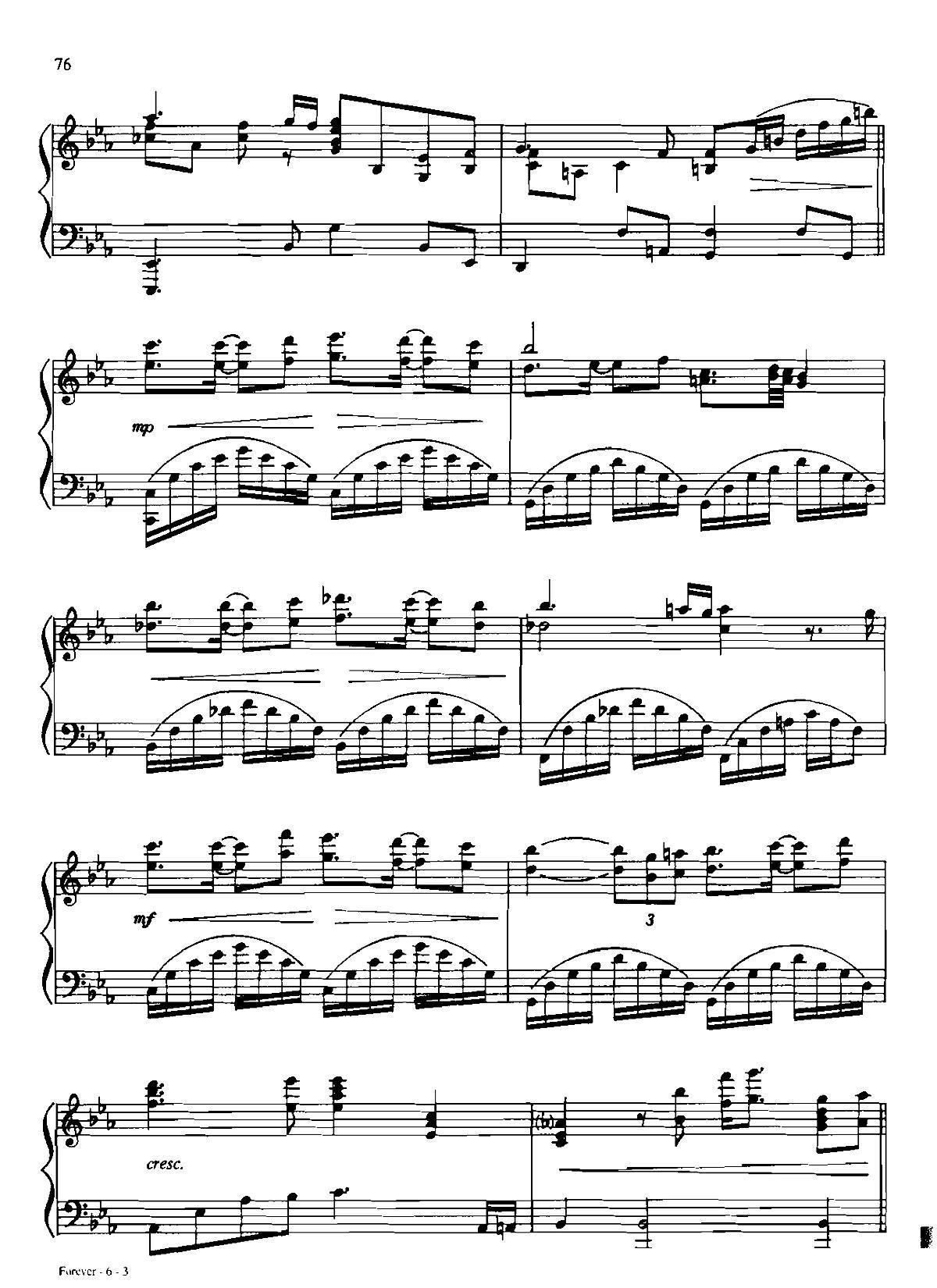 forever Dan Coates 流行情调 集(钢琴谱)3