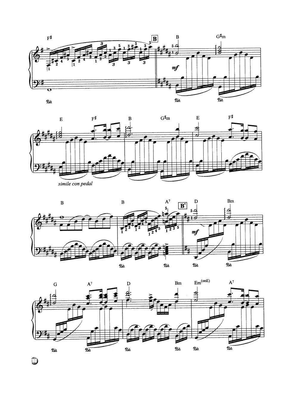 拉梅尔 克莱德曼钢琴名曲最新精选Ⅱ(钢琴谱)3