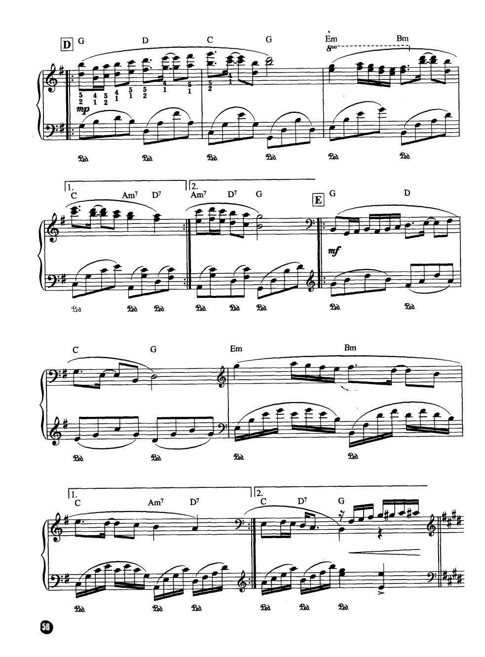 心境 克莱德曼钢琴名曲最新精选Ⅱ(钢琴谱)3