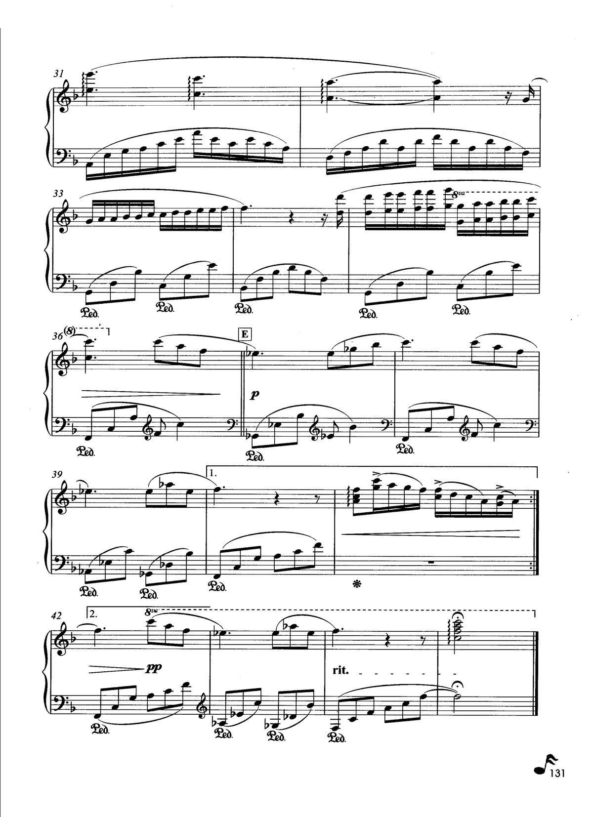 眼底的星空 克莱德曼钢琴名曲最新精选(钢琴谱)3