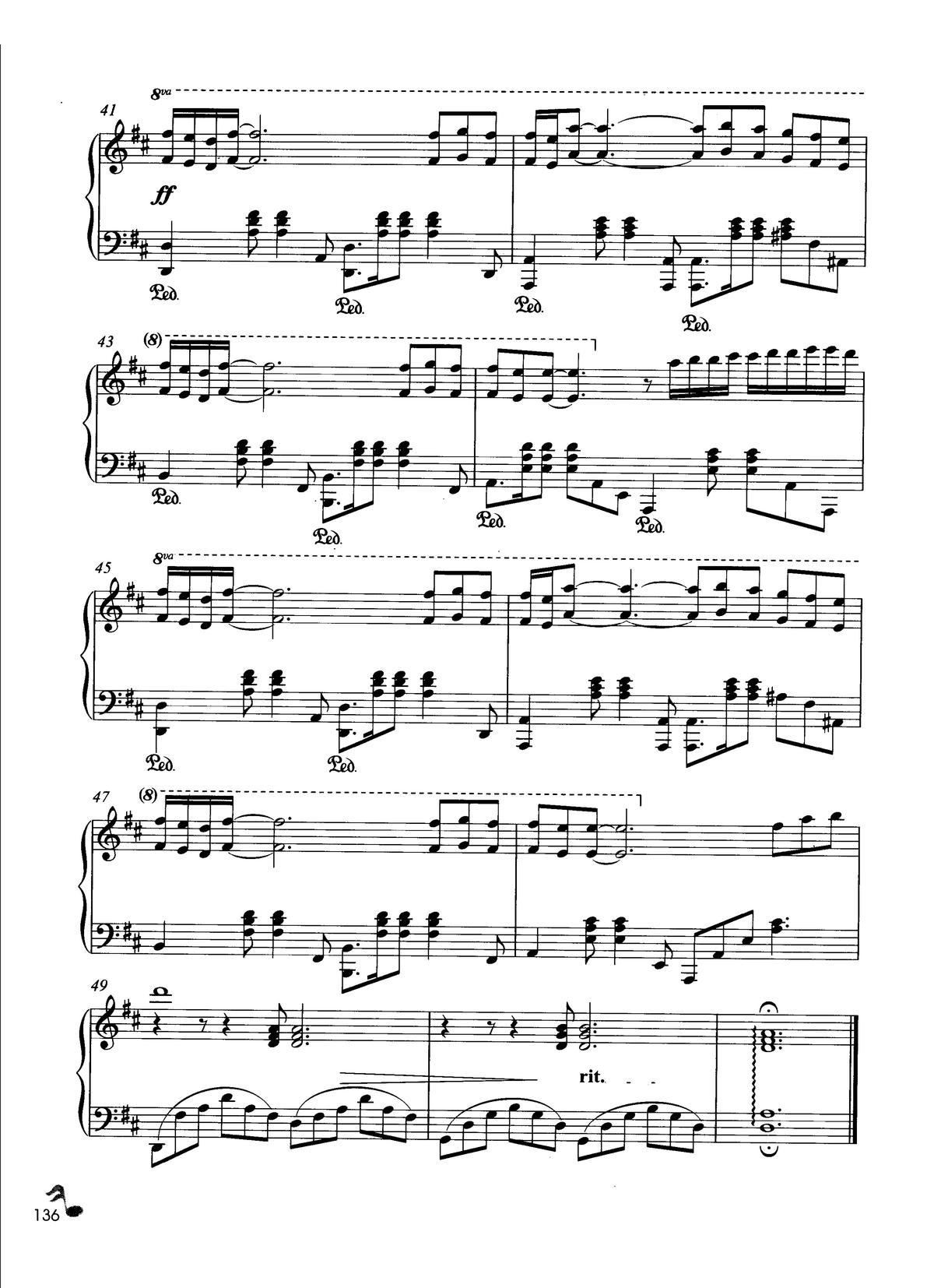 银河船 克莱德曼钢琴名曲最新精选(钢琴谱)5