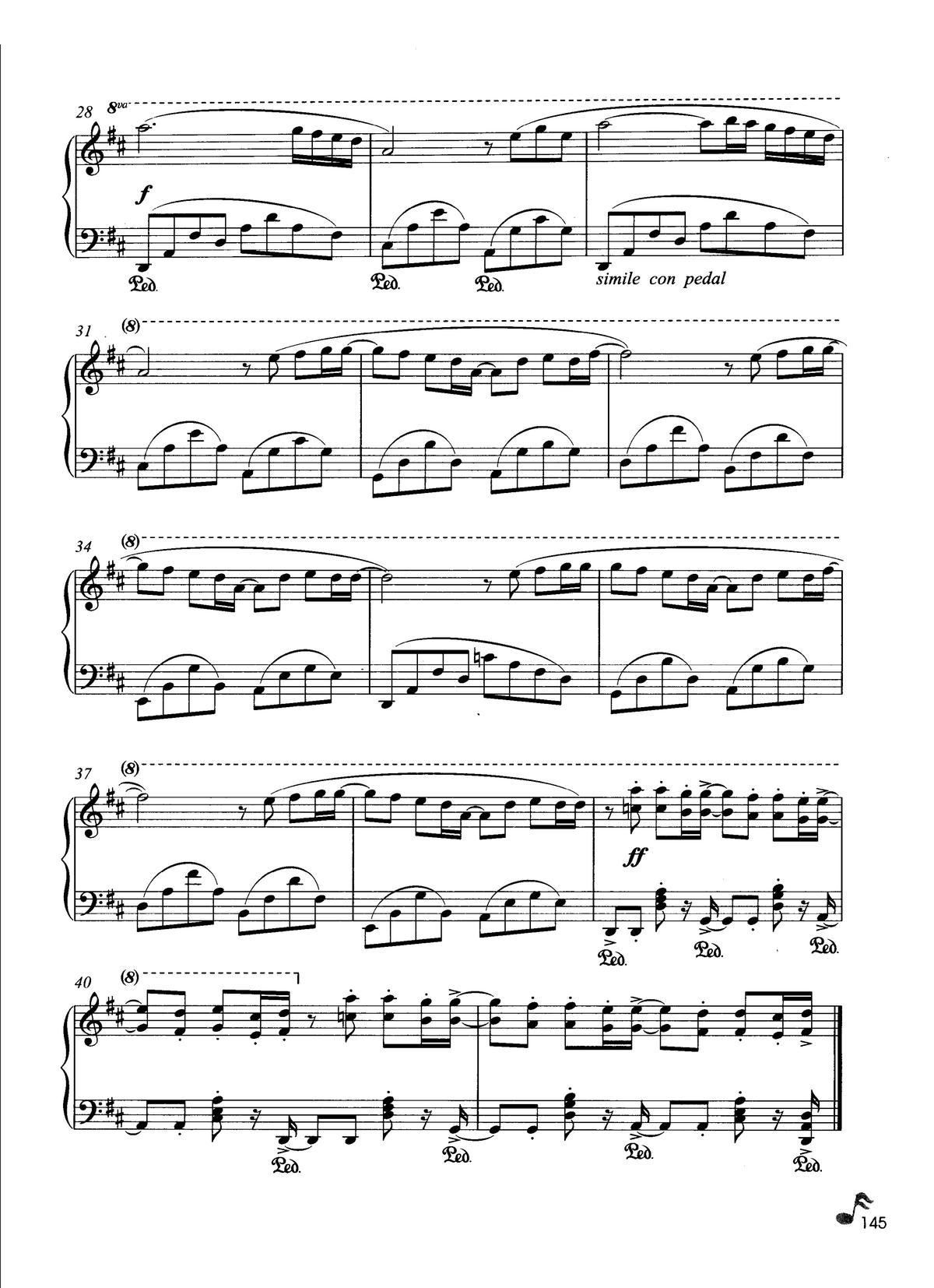 狄姑娘 克莱德曼钢琴名曲最新精选(钢琴谱)3