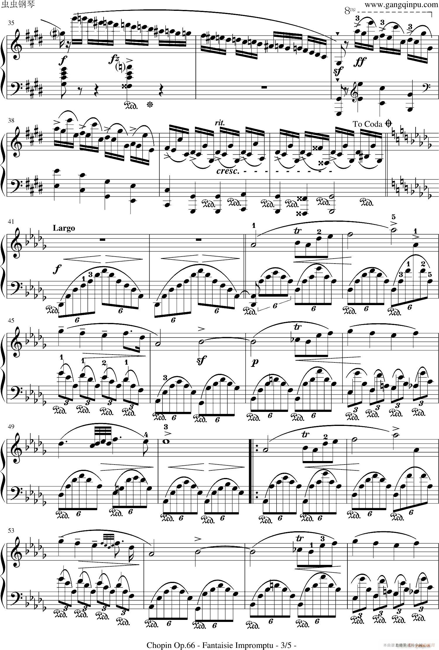 即兴幻想曲op 66(钢琴谱)3