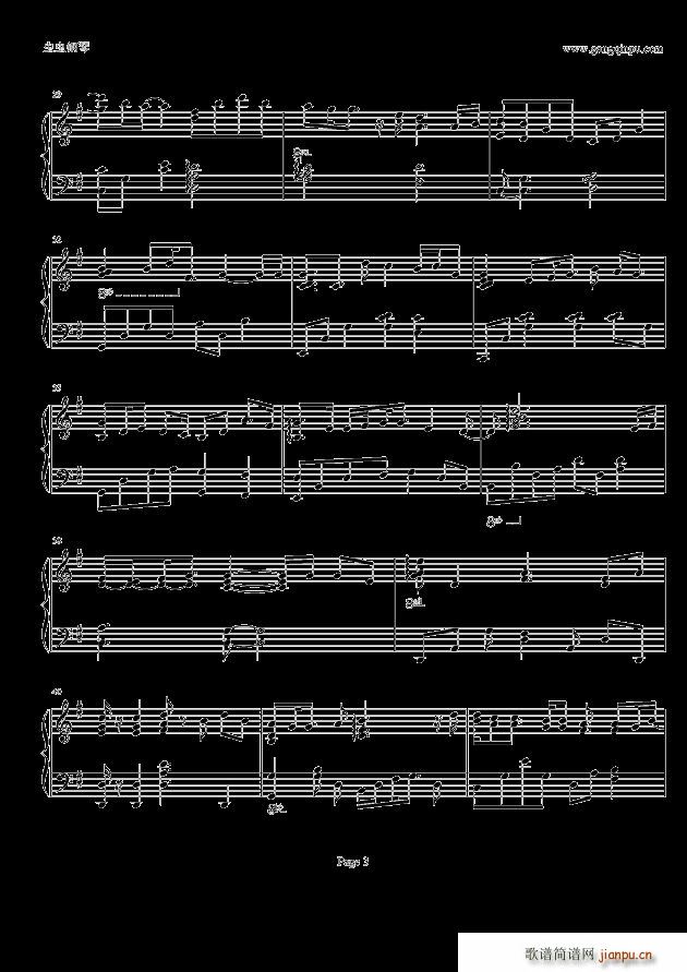 you are my everthing(钢琴谱)3