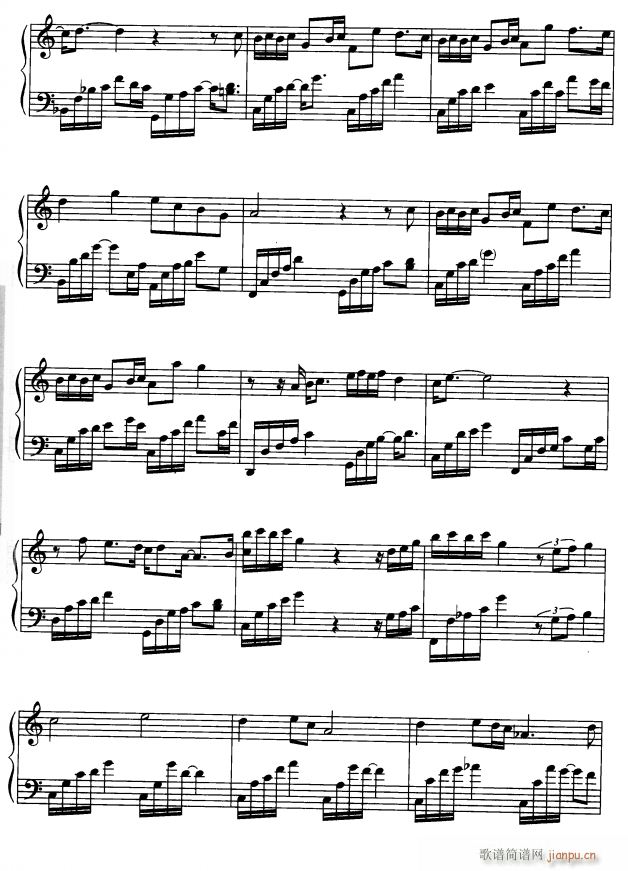 黑暗中的某人2(钢琴谱)1