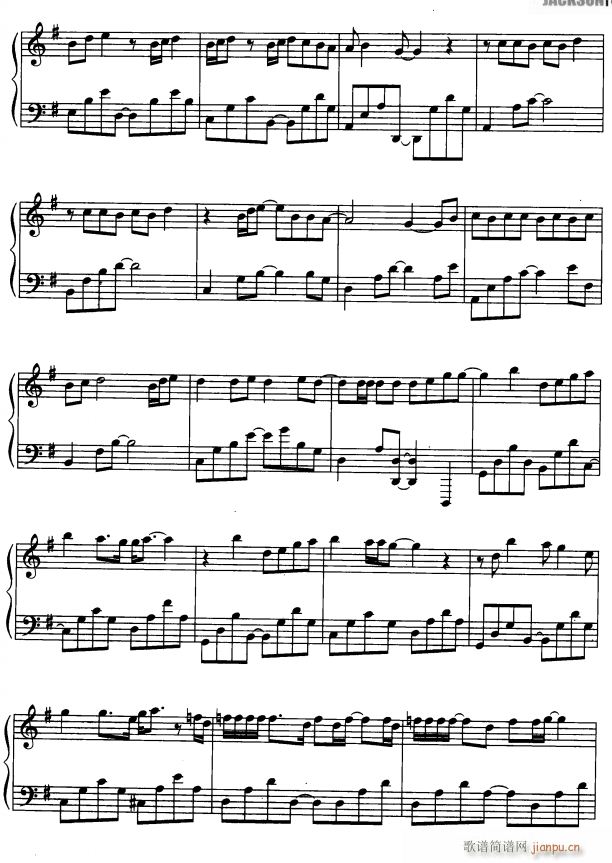 镜中人4(钢琴谱)1