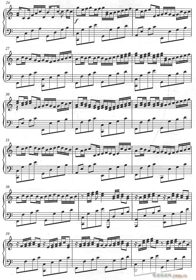 卡农2(钢琴谱)1