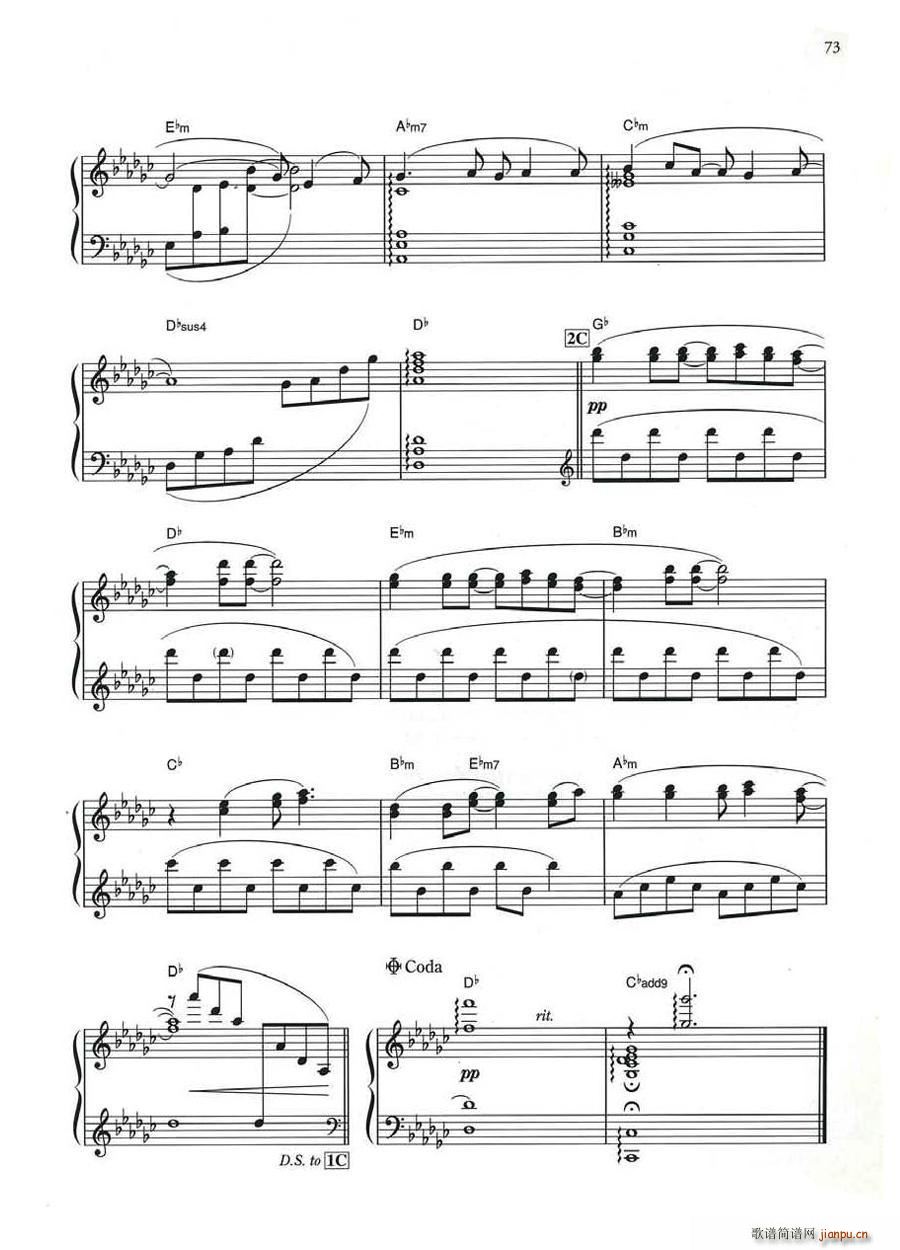 サヨナラは今もこの胸に居ます(钢琴谱)6