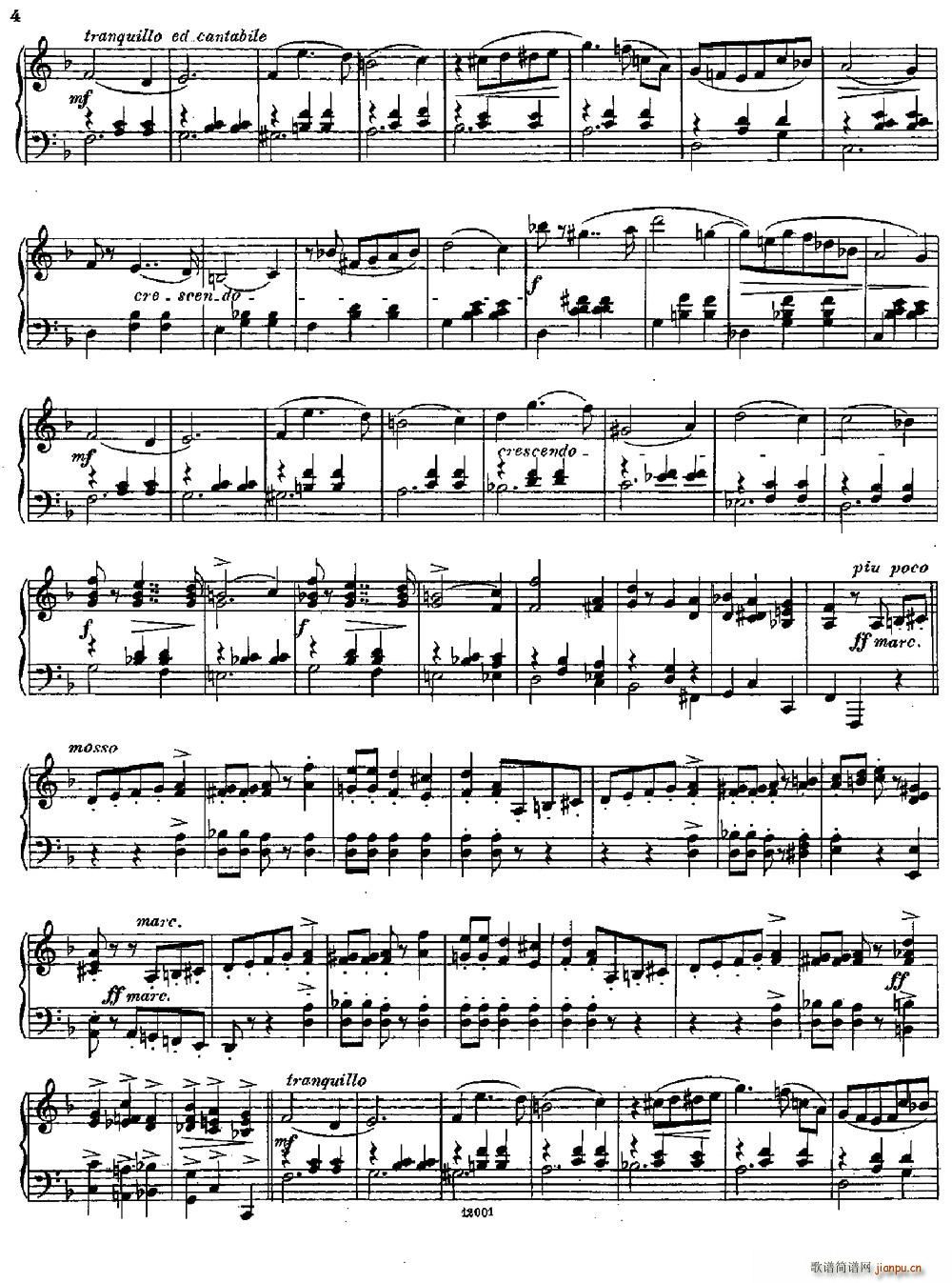 S?lv myrter(钢琴谱)3