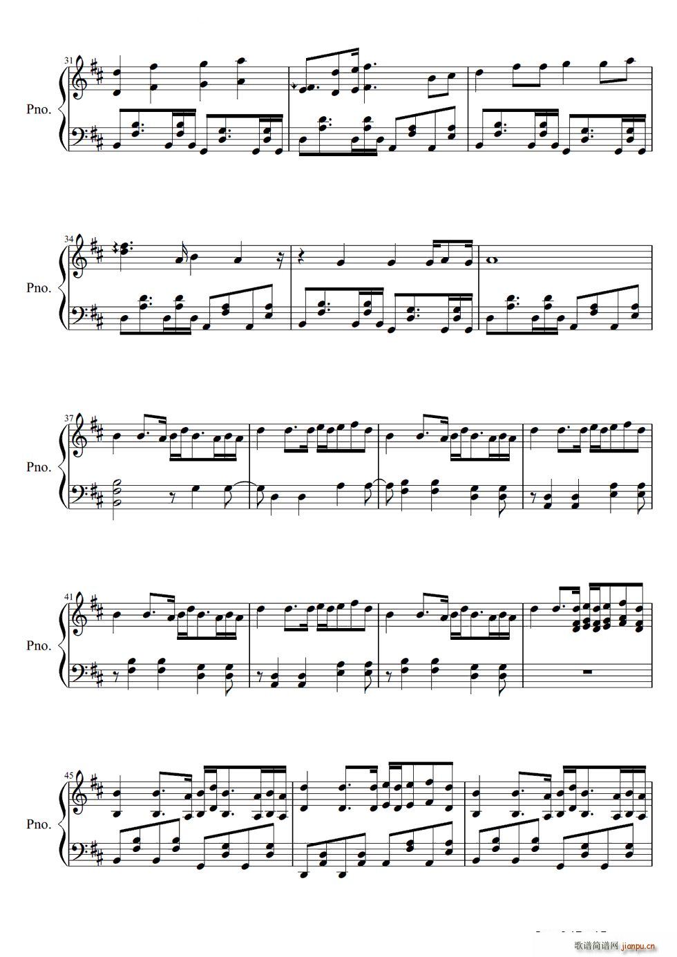 Wake Me Up(钢琴谱)3