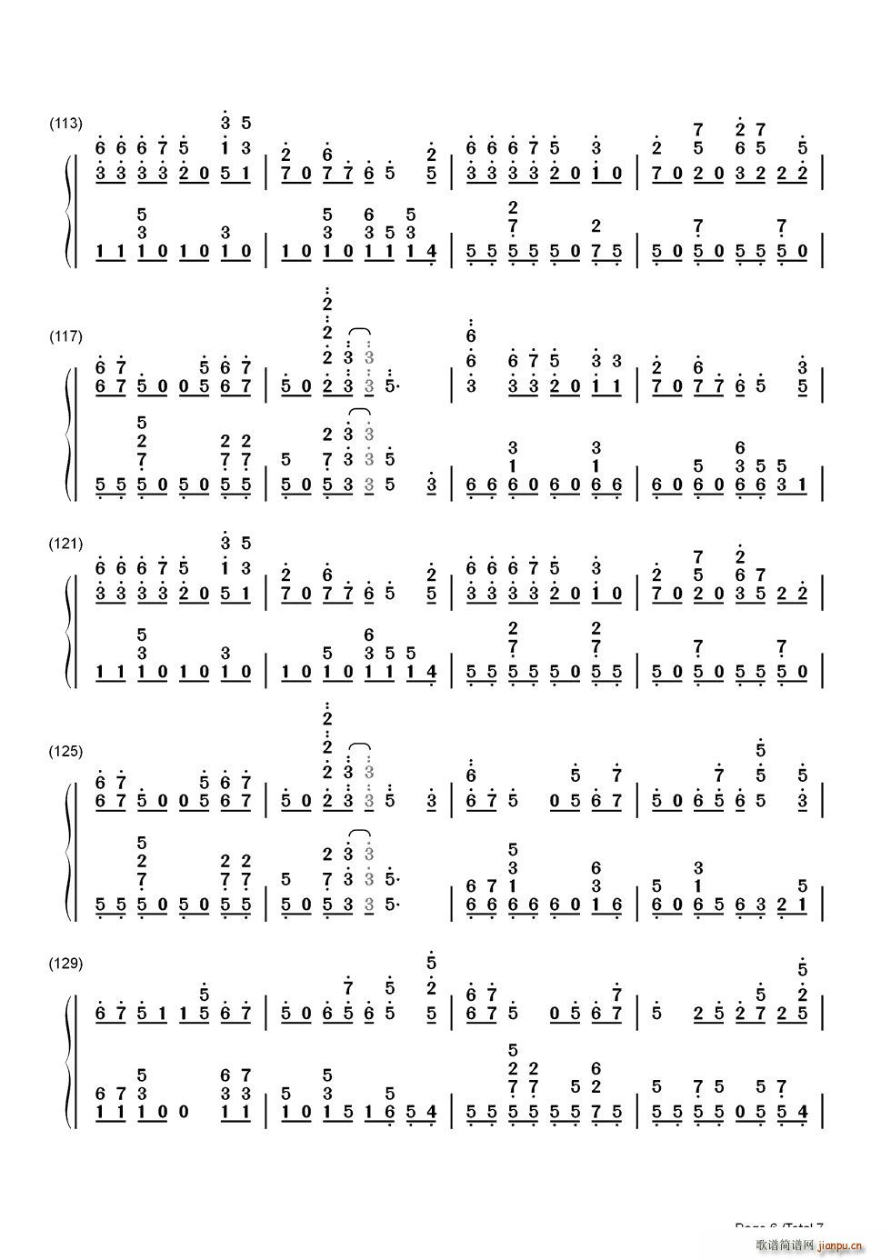 Shake It Off 双手(钢琴谱)6