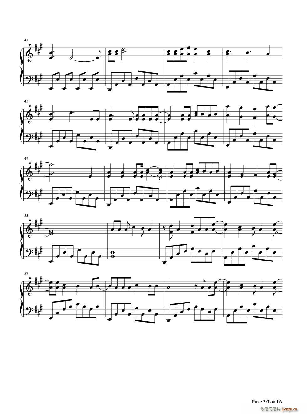 Pompeii完整版(钢琴谱)3