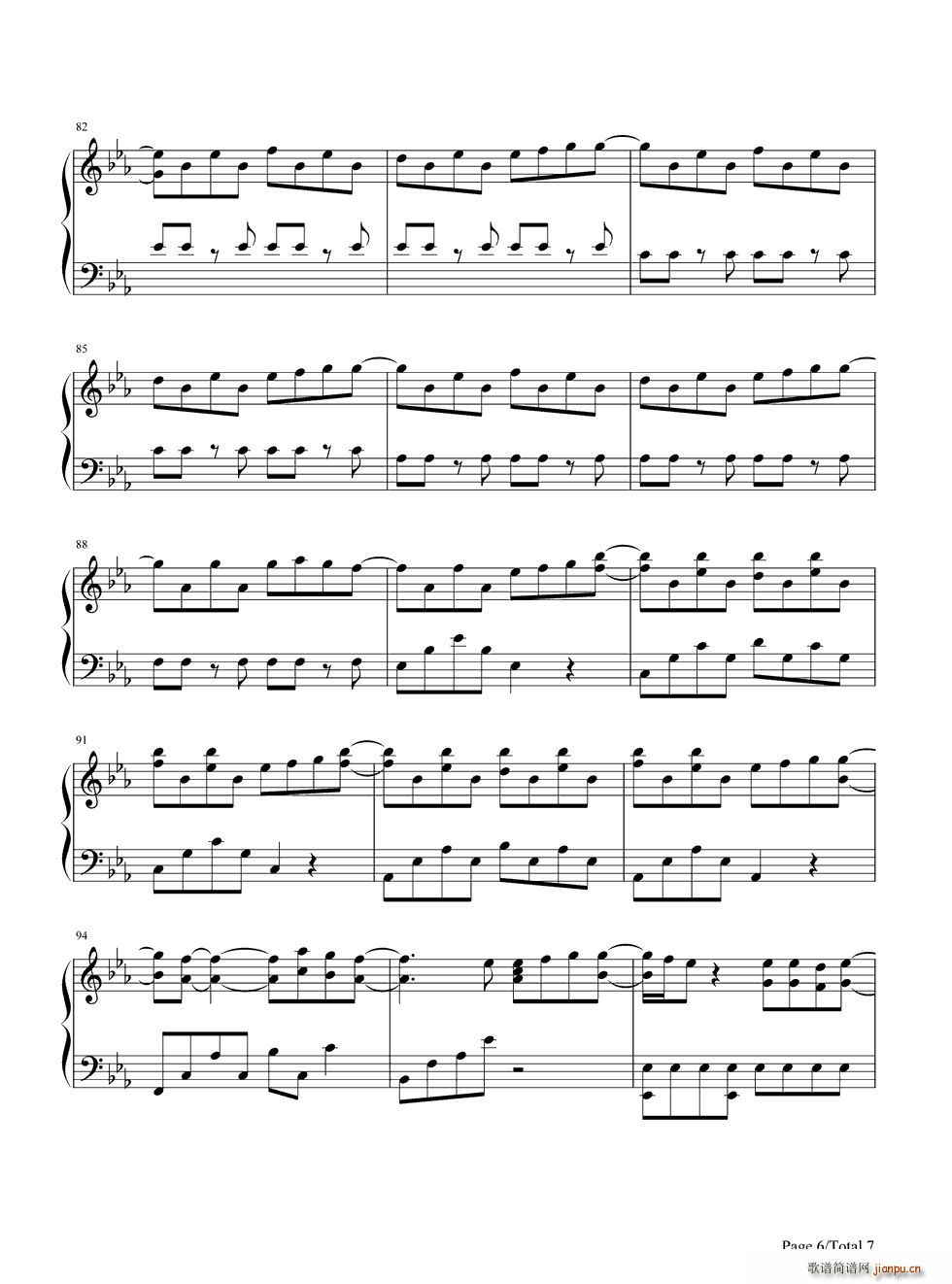 彼得潘 Peter Pan(钢琴谱)6