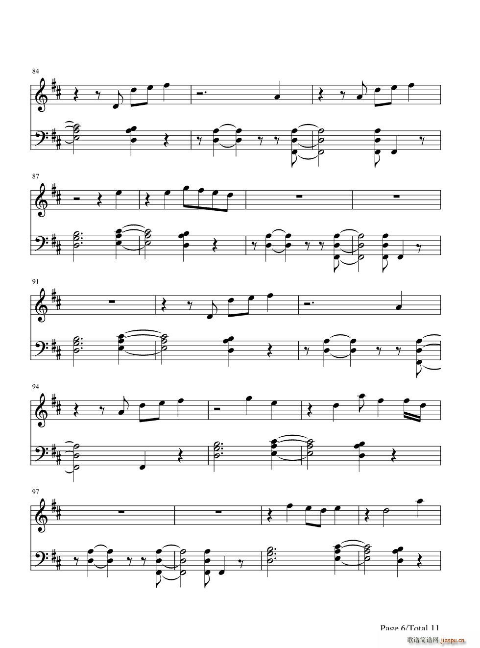 Thinking Out Loud(钢琴谱)8