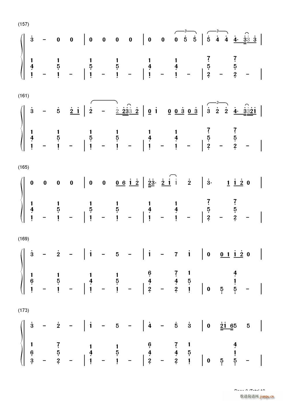 Thinking Out Loud 双手(钢琴谱)10