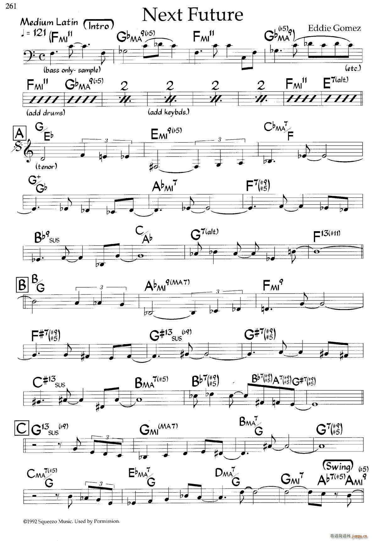 Next Future 爵士钢琴曲(钢琴谱)1