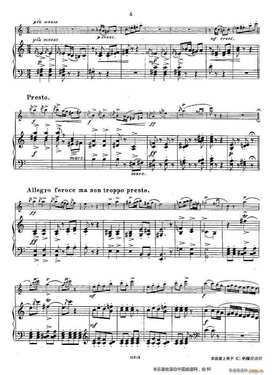 Opern Transcriptionen Op 45 7 长笛 钢琴伴奏(钢琴谱)3