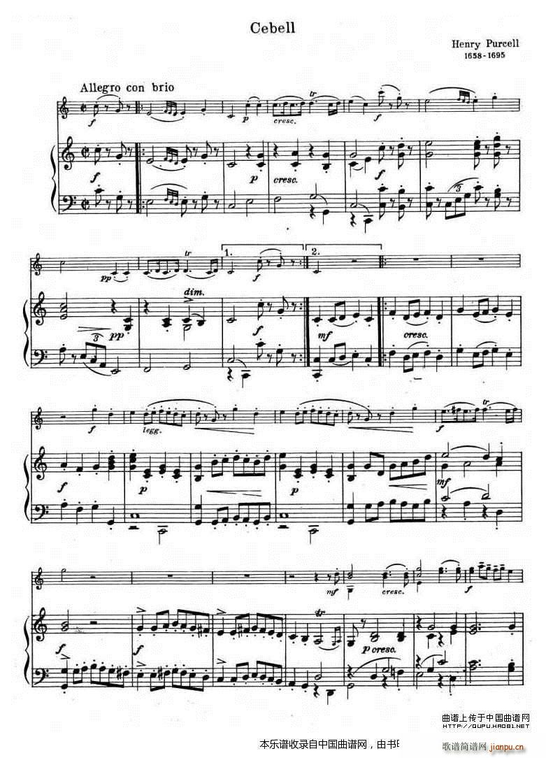 CEBELL 钢琴(钢琴谱)1