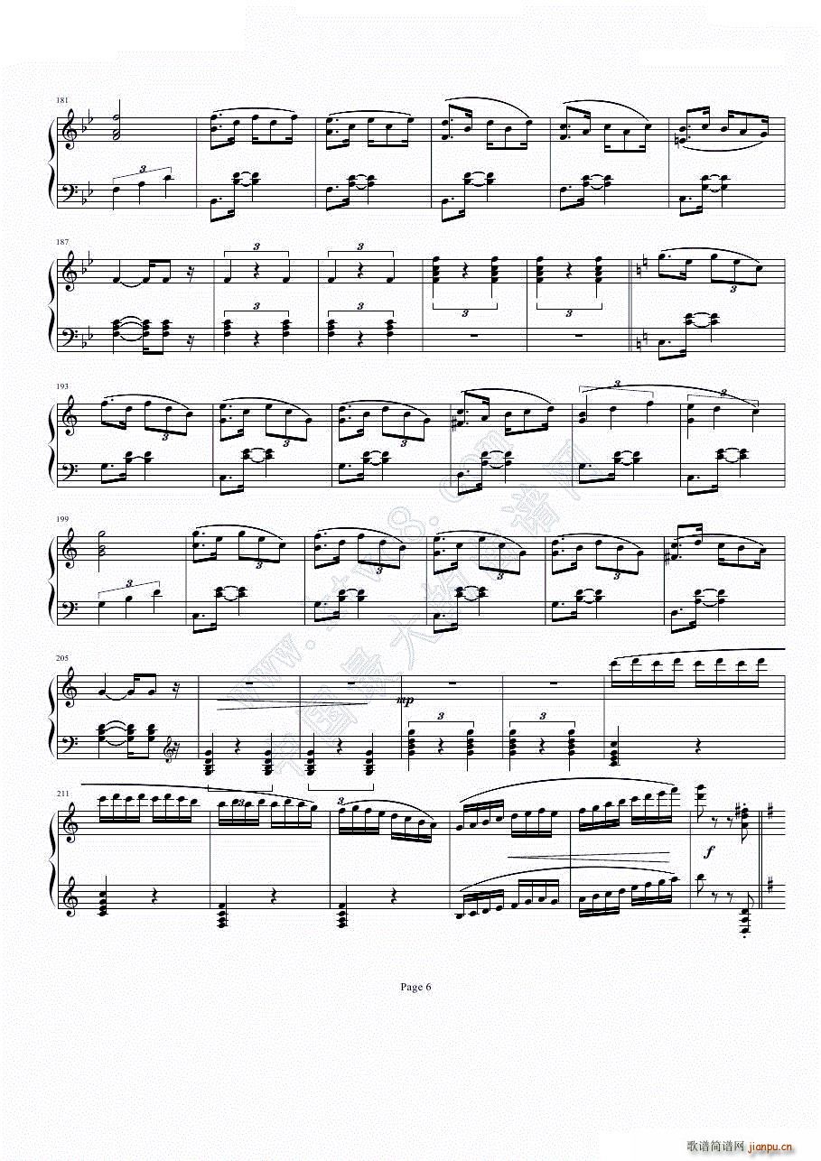 钢琴奏鸣曲4(钢琴谱)6