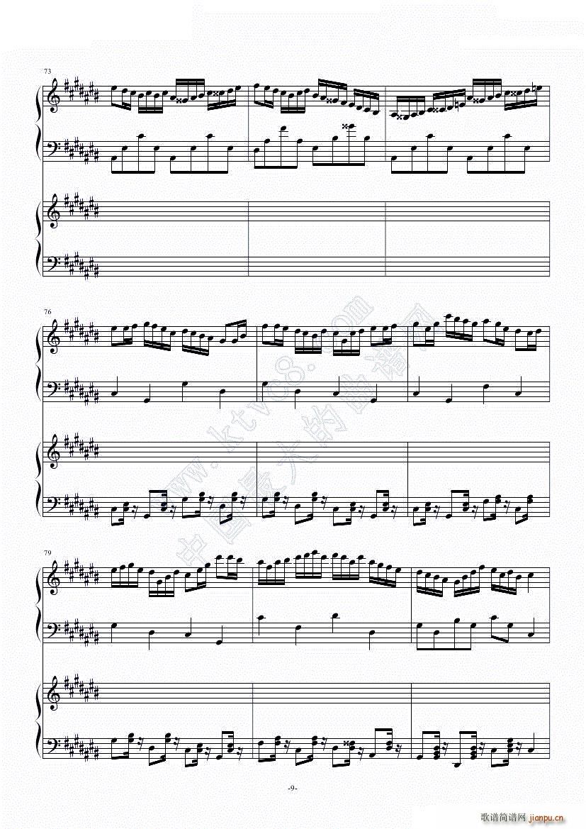 2135号组曲连弹(钢琴谱)10