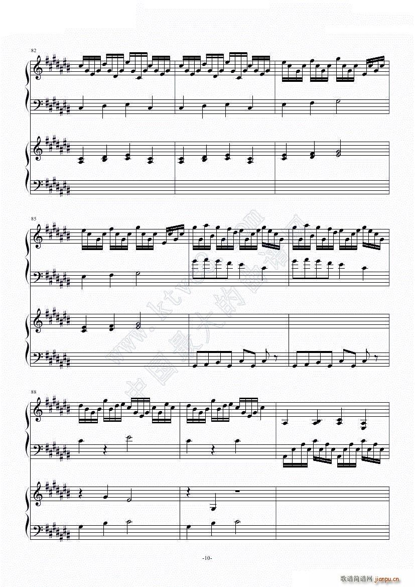 2135号组曲连弹(钢琴谱)11