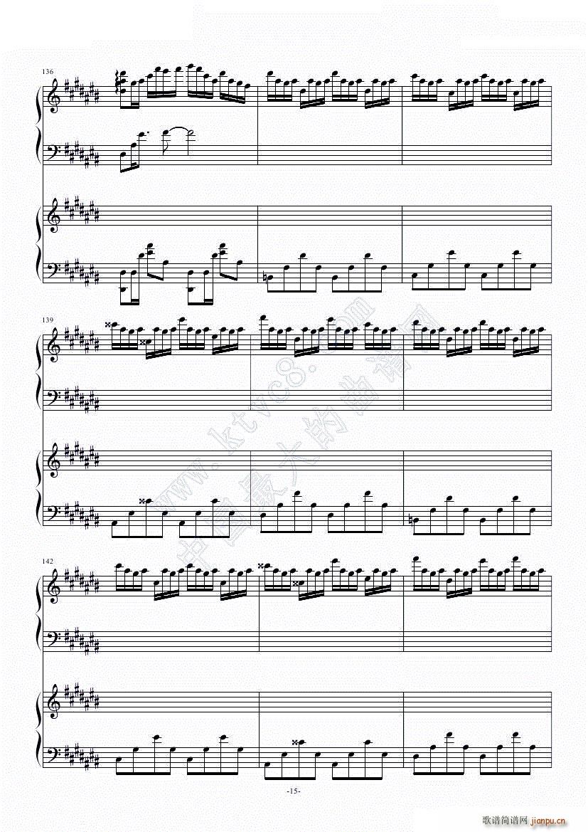 2135号组曲连弹(钢琴谱)16
