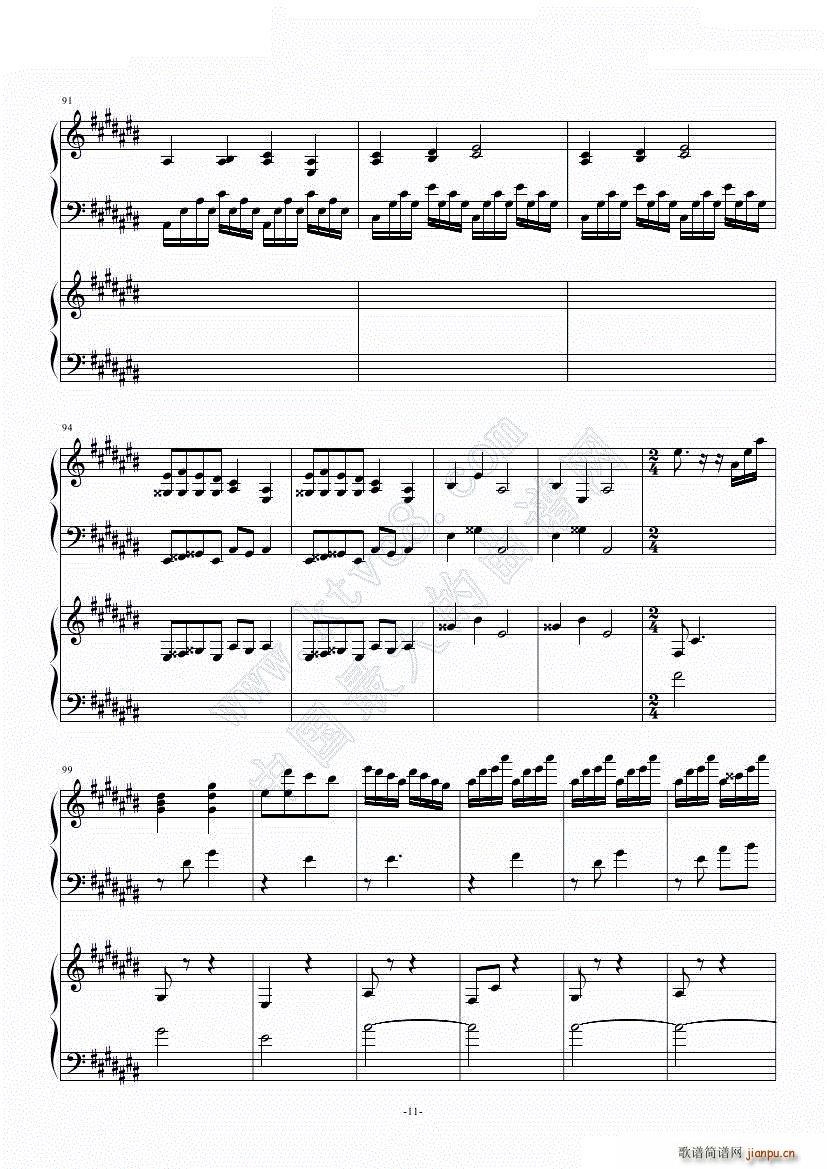 2135号组曲连弹(钢琴谱)12