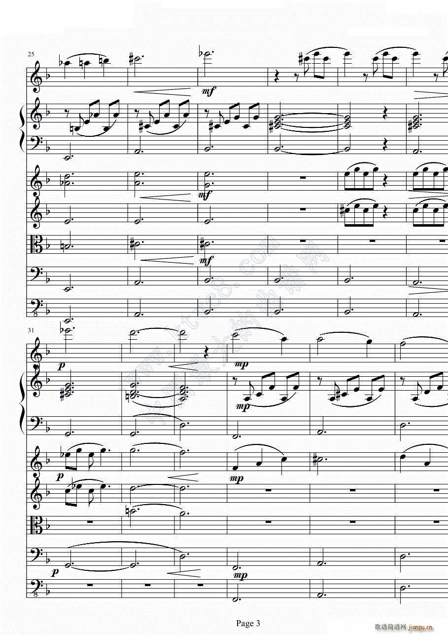 绿之一(钢琴谱)3