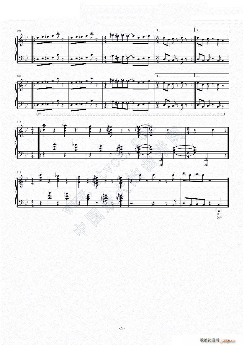 爵士sunnyside apple(钢琴谱)3