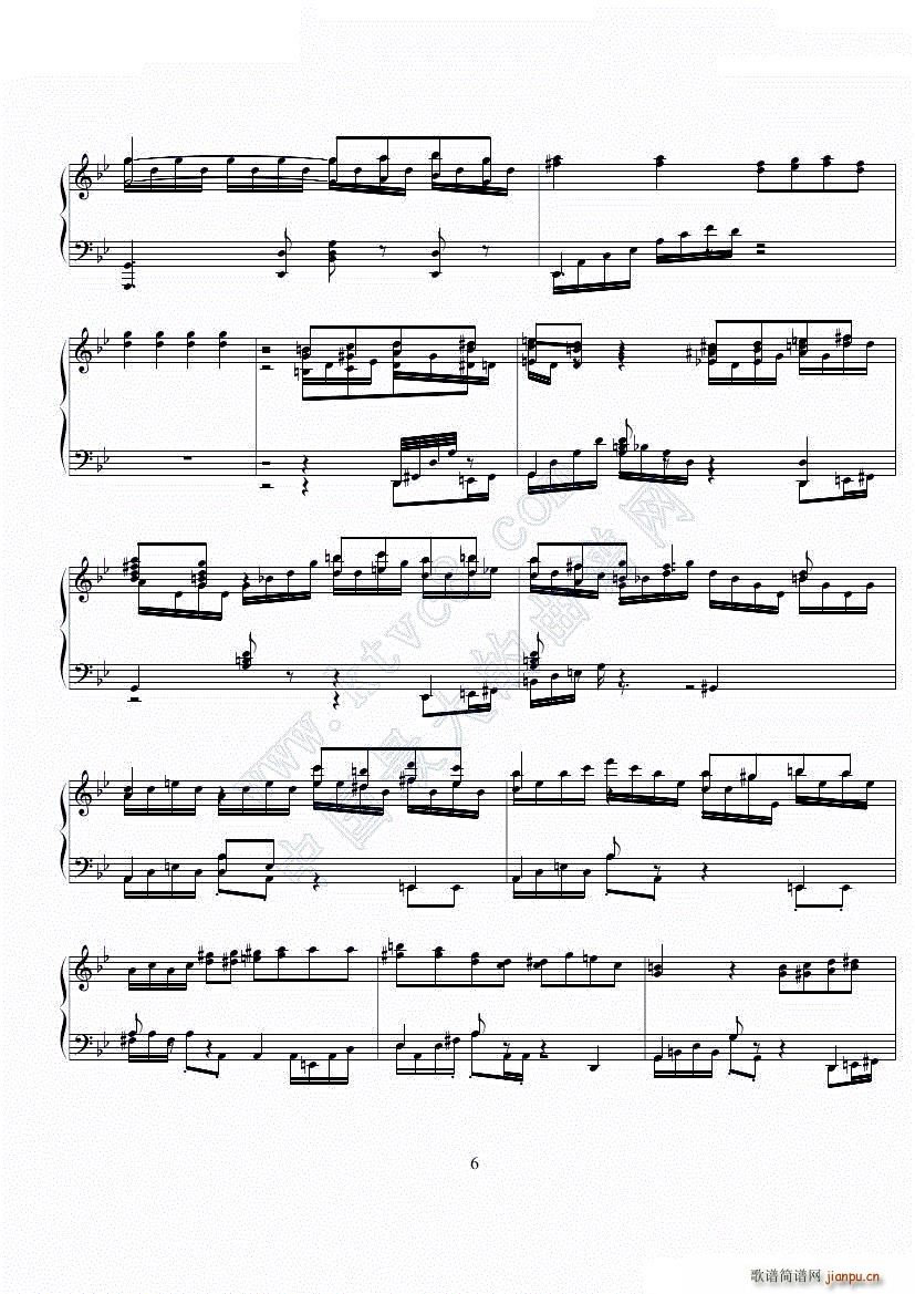 por una cabeza 小改(钢琴谱)3