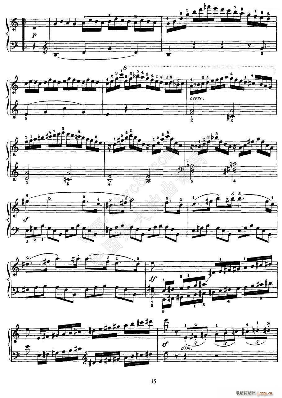 Czerny 100 Progressive Studies Op 139 69 77(钢琴谱)7